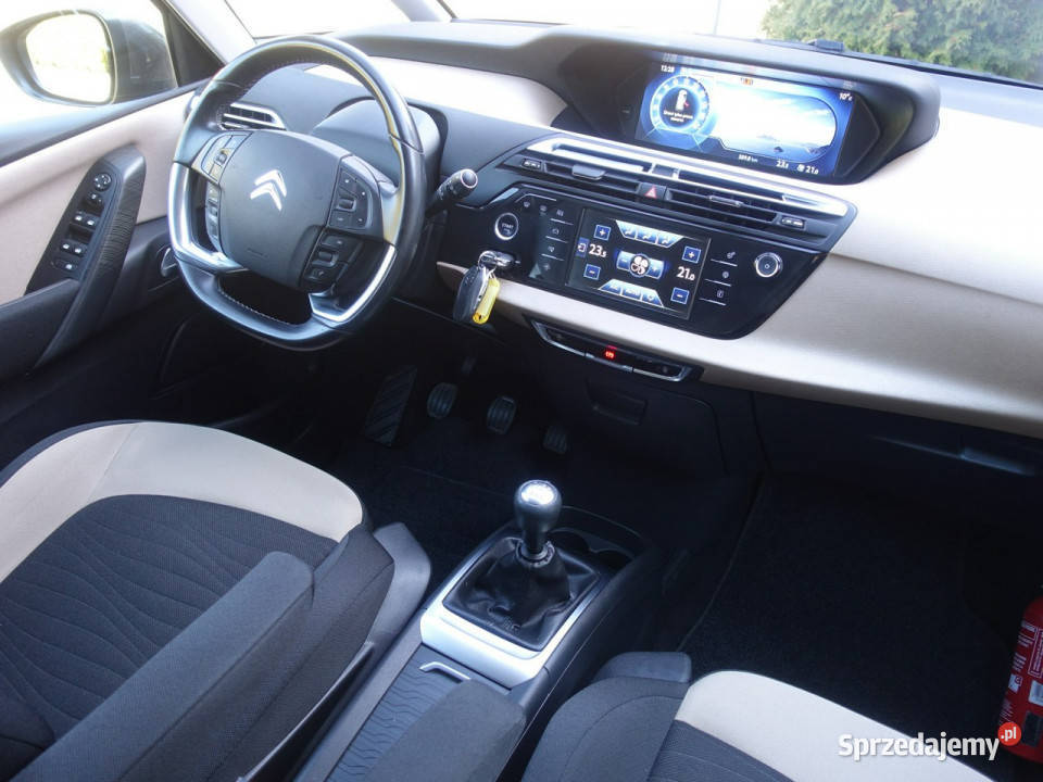 Citroen C4 Picasso 12i Klimatronik Ledy Navi Alu ABS śląskie