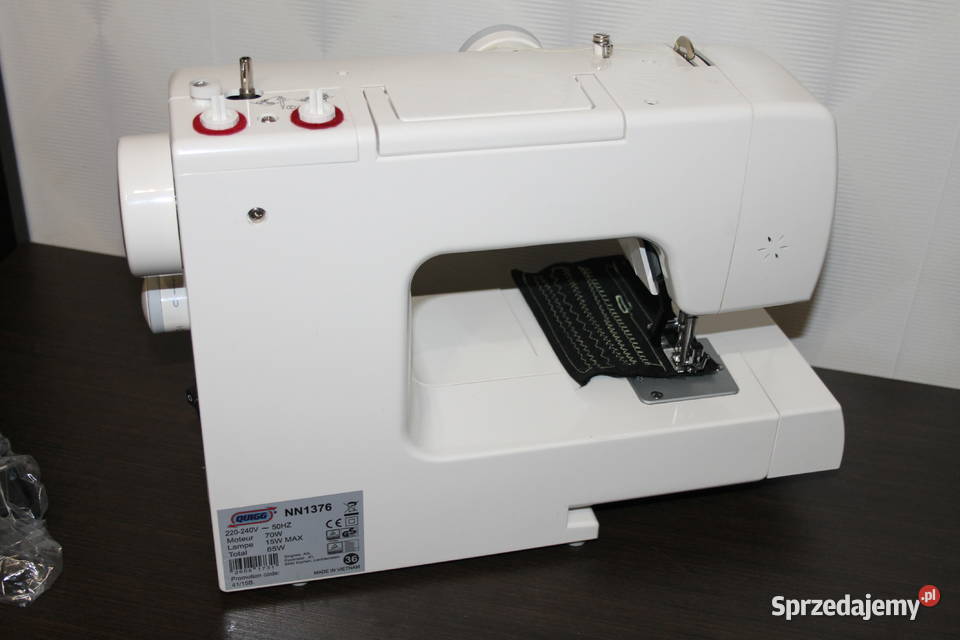 NOWA Maszyna do Szycia QUIGG NN1376 22 Ściegi lubuskie