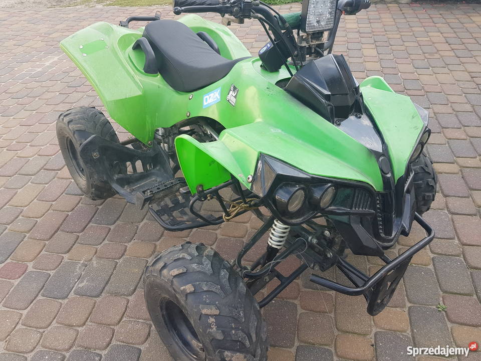 Uszkodzony quad 110 pomorskie Czarne sprzedam