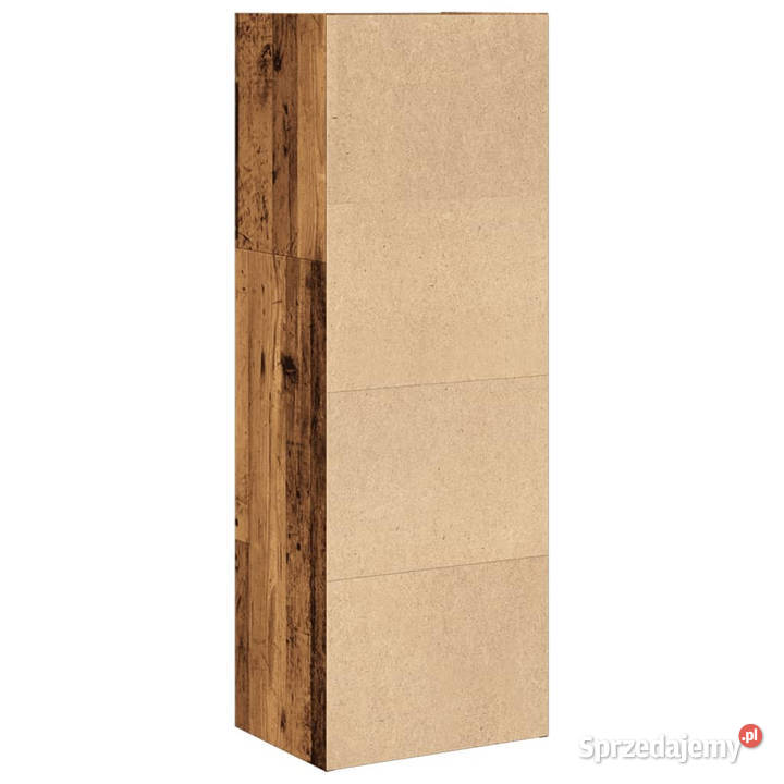 Regał na książki stare drewno 40x30x114 WM857874