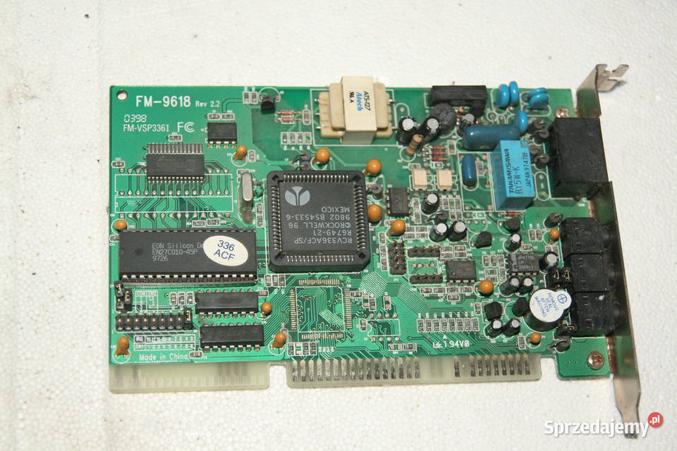 8bit modem telefoniczny wewnetrzny ISA 16bit Stargard