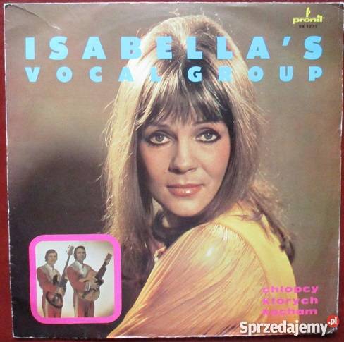 Isabelas Vocal Group Izabela Skrybant1975Pronit płyta winylowa łódzkie Łódź