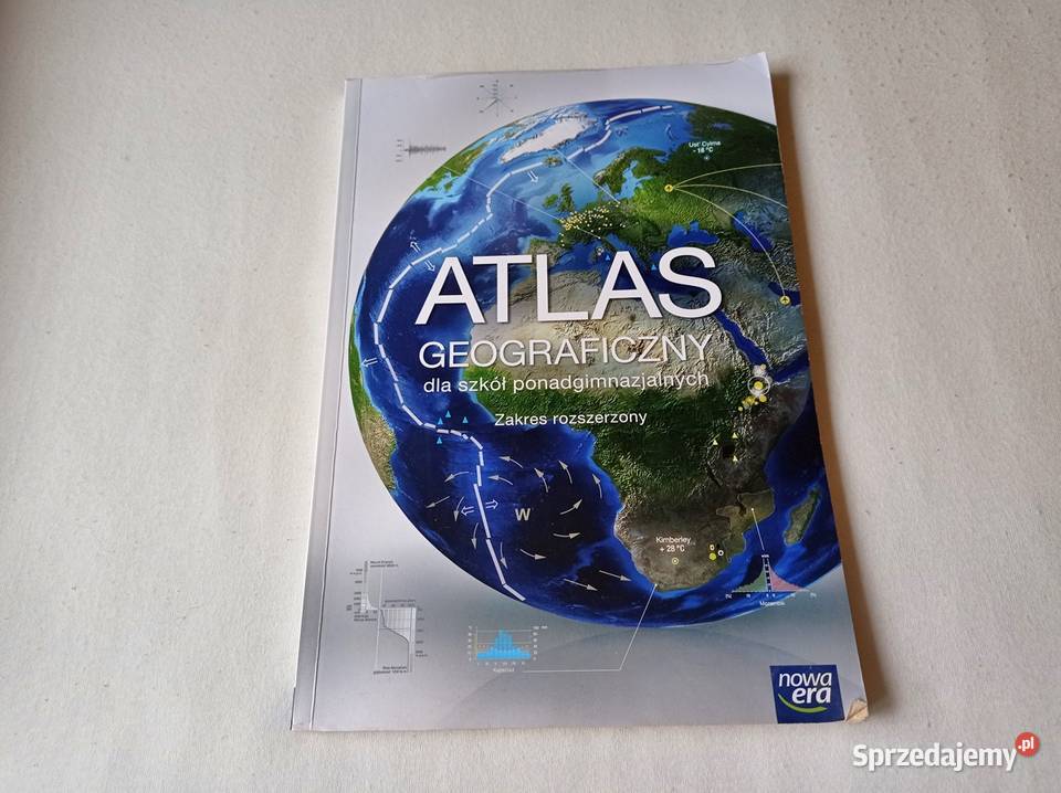 Atlas Geograficzny Ponadgimnazjalny Zakres Rozszerzony 2016