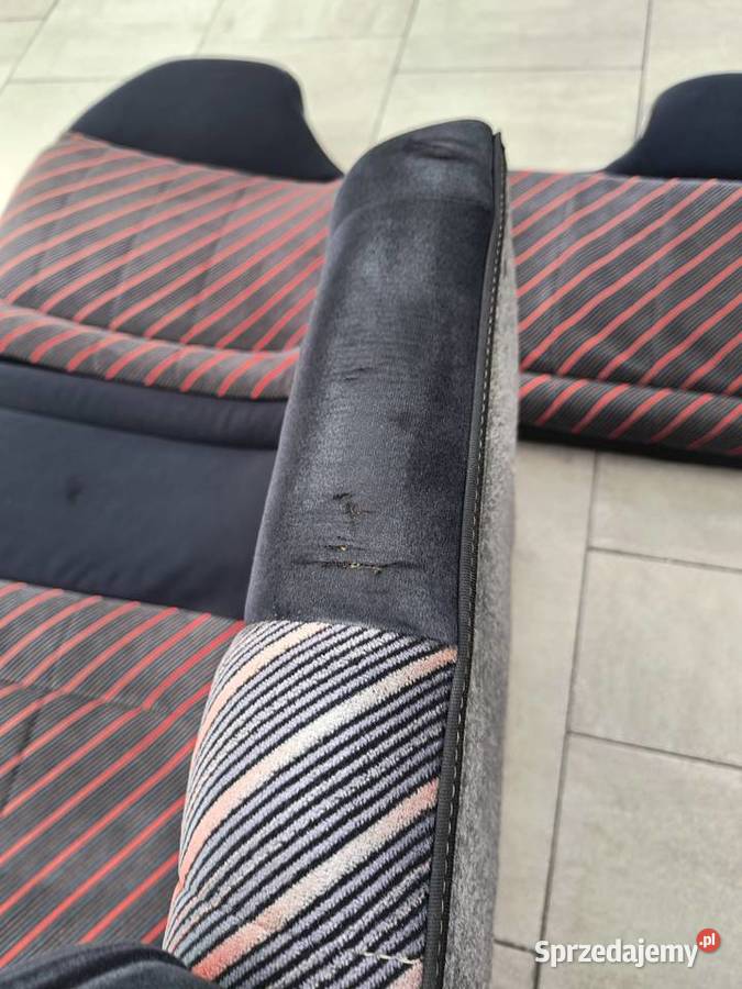 Fotele wnętrze FSO Polonez Inter Groclin Relax Wyposażenie wnętrza mazowieckie Mińsk Mazowiecki sprzedam