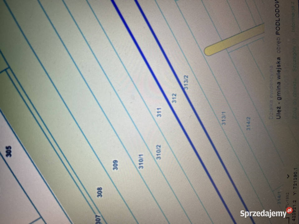 Trzy działki leśne RL w Podlodówce gm Ułęż Podlodówka sprzedam