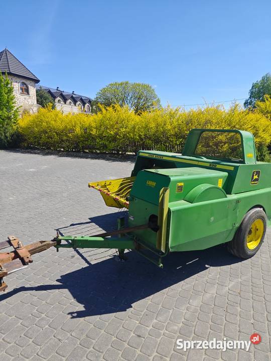 Prasa kostkującą John Deere 330 inne 339 stan Dragany