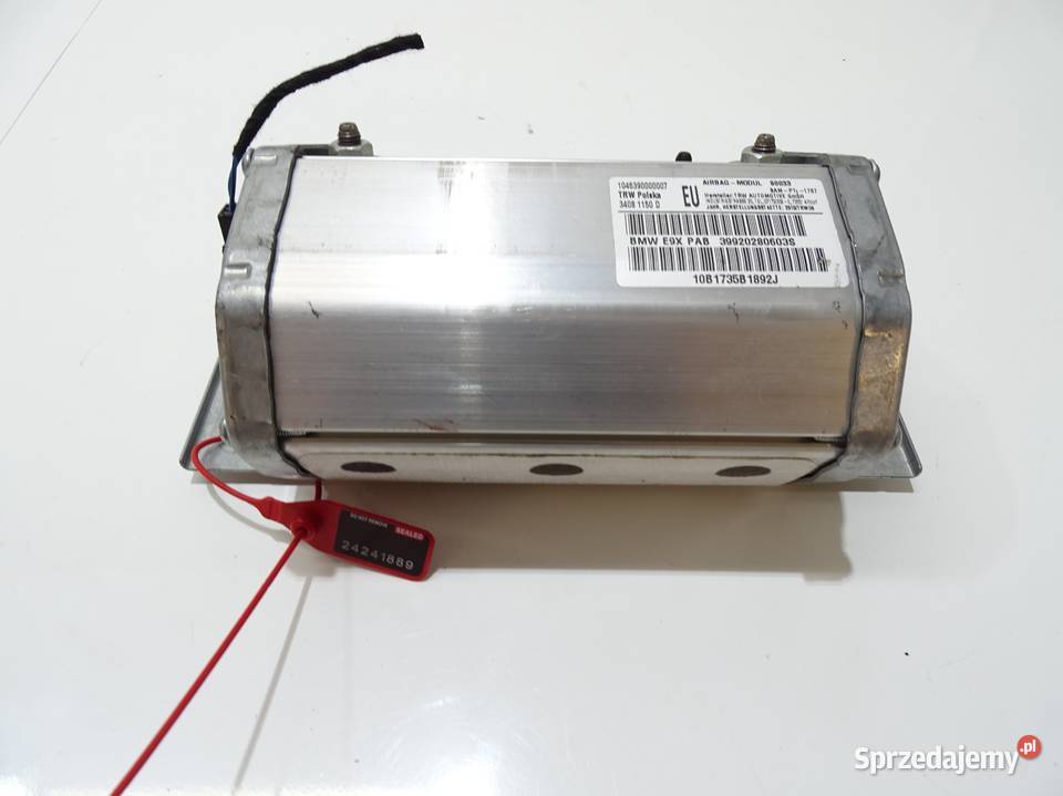 PODUSZKA AIRBAG PASAŻERA BMW E92 LCI OE 24241889 Strzyżewice sprzedam