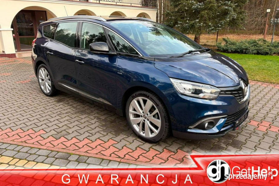 Renault Grand Scenic 13 TCe Limited 7 foteli Zarejestrowany w Polsce Grand Scenic mazowieckie Lipówki