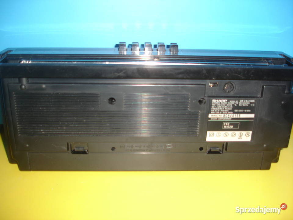 Radiomagnetofon SHARP QT244H Zielona Góra