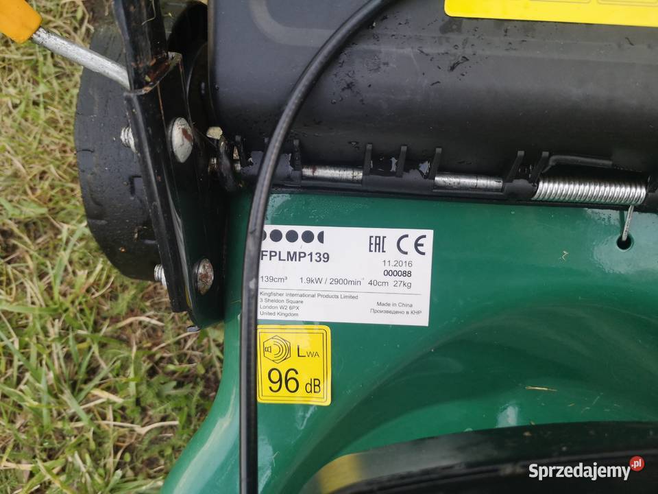 Kosiarka spalinowa OPP FPLMP139 40 19 kW 139 3 z sprzedam
