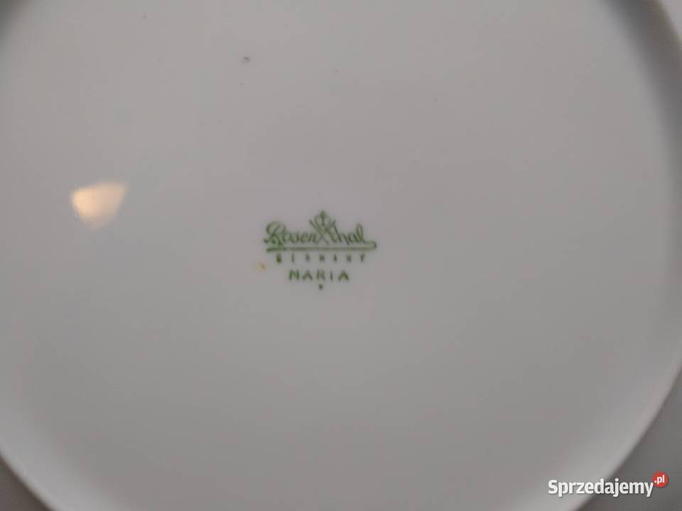 Rosenthal Biała Maria talerz deserowy
