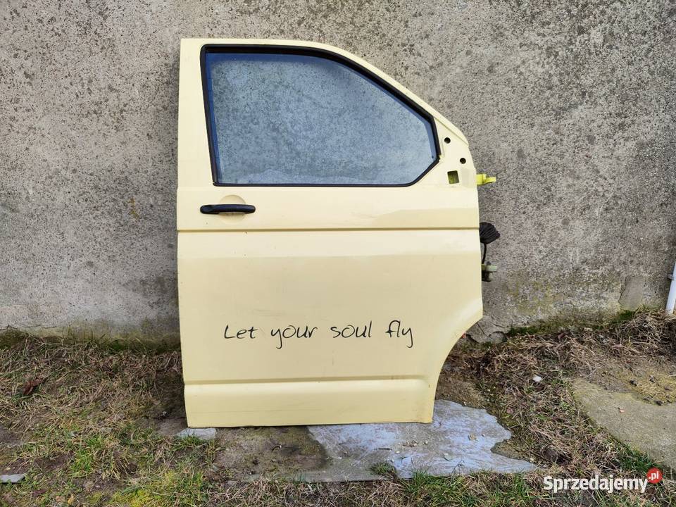 VW T5 drzwi przednie prawe osobowe Przedecz sprzedam