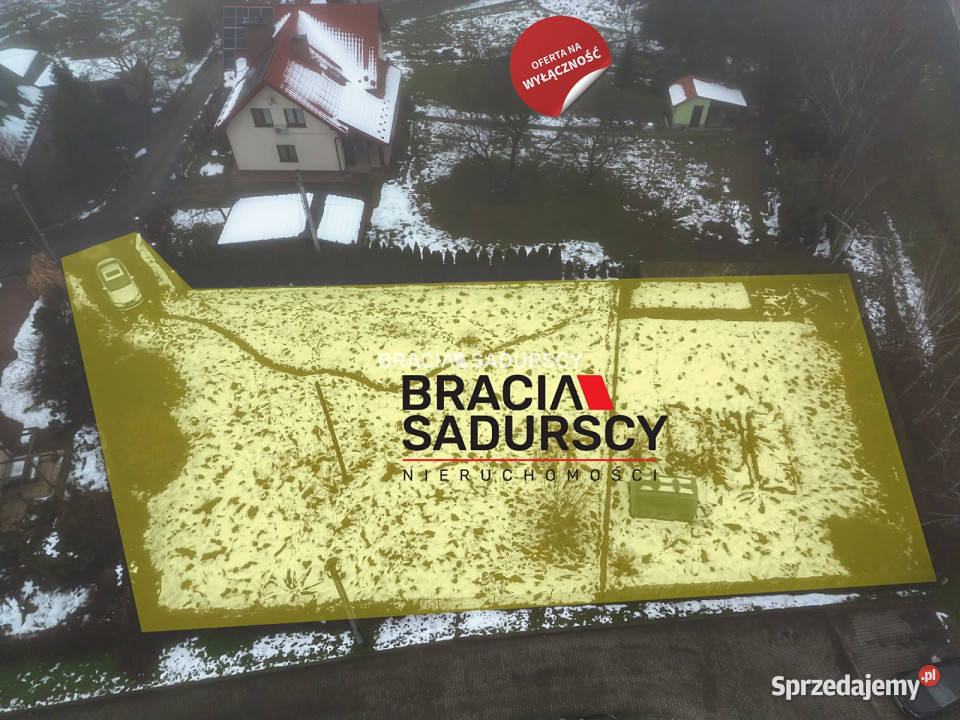 Działka 982m2 Kraków Babiego Lata Sprzedaż sprzedam