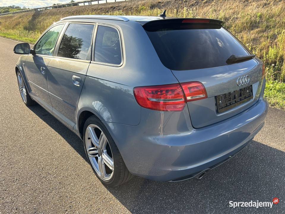 Audi A3 20 diesel S line niski przebieg dobrze elektryczne szyby Jarosław