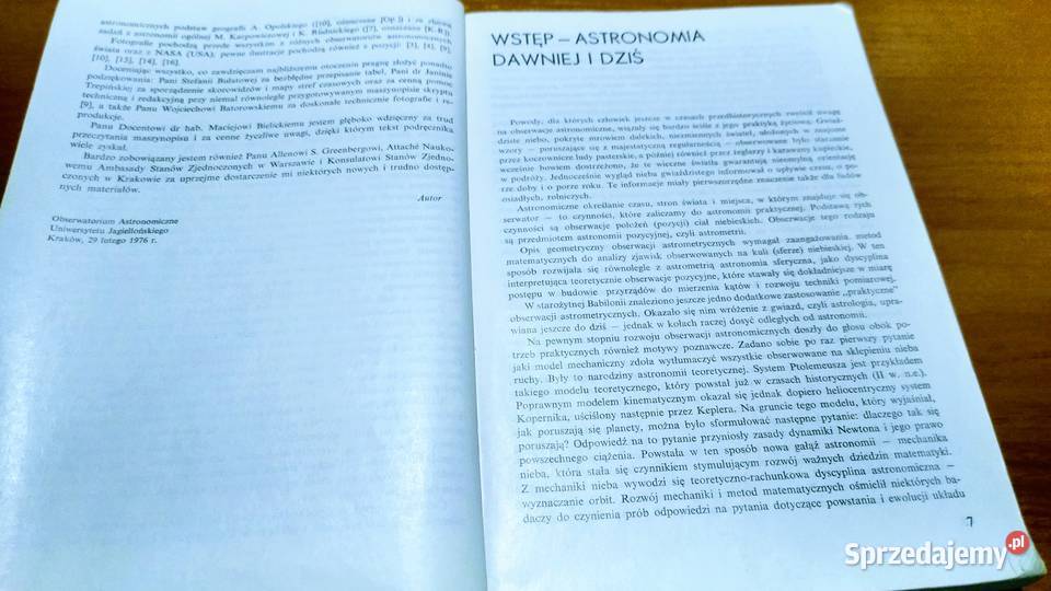 Astronomia w geografii Jan Mietelski tradycyjny podręcznik Gdańsk