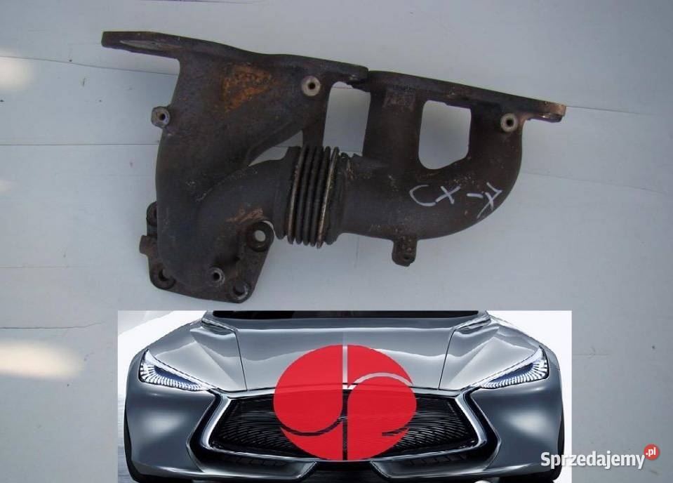KOLEKTOR WYDECHOWY MAZDA CX7 kolektory Nowy Tomyśl