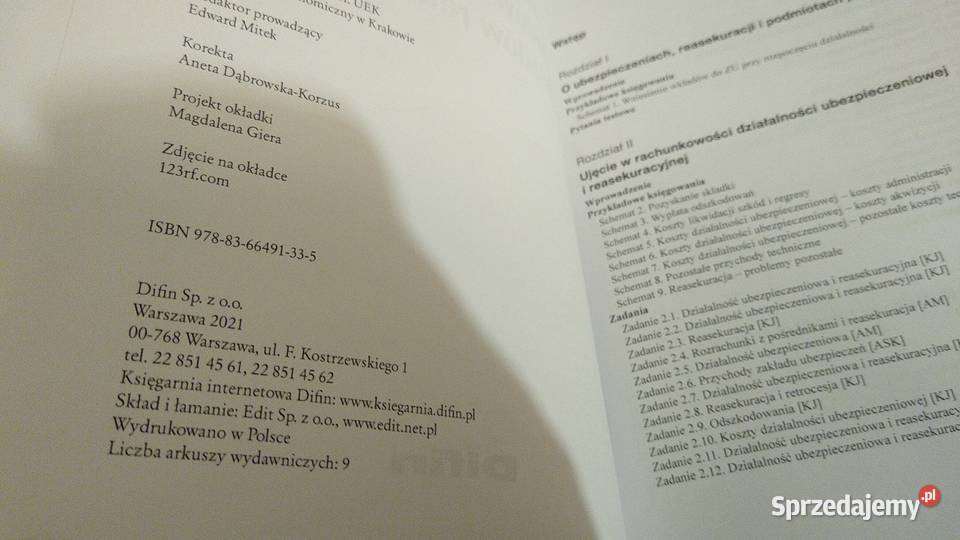 Rachunkowość zakładów ubezpieczeń i zakładów Gdańsk