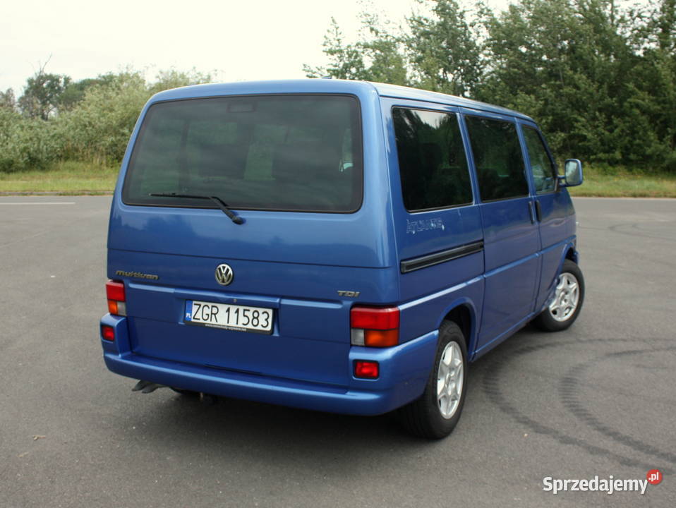 VW Multivan Atlantis 25 TDI zadbany 2000 zar w centralny zamek Gryfino
