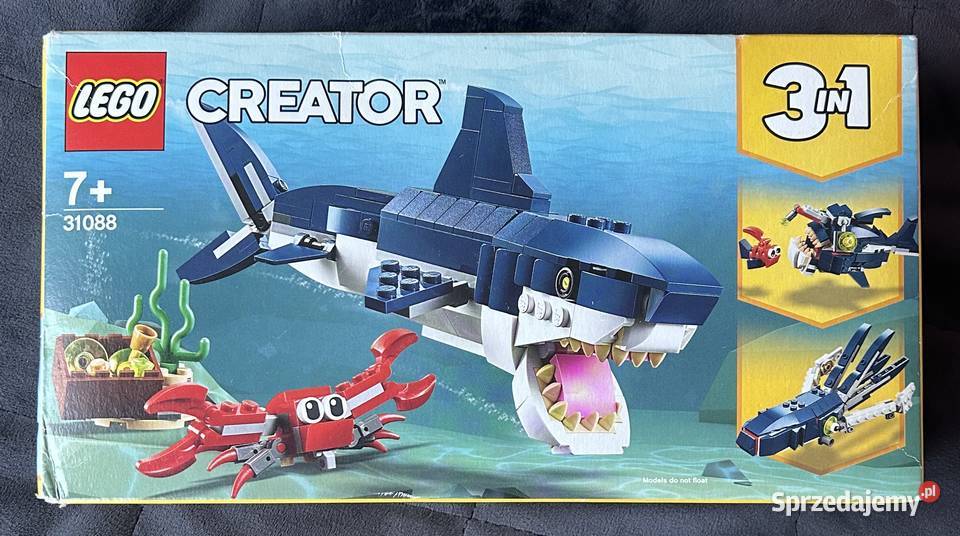 Klocki LEGO 31088 Creator morskie stworzenia Wrocław sprzedam