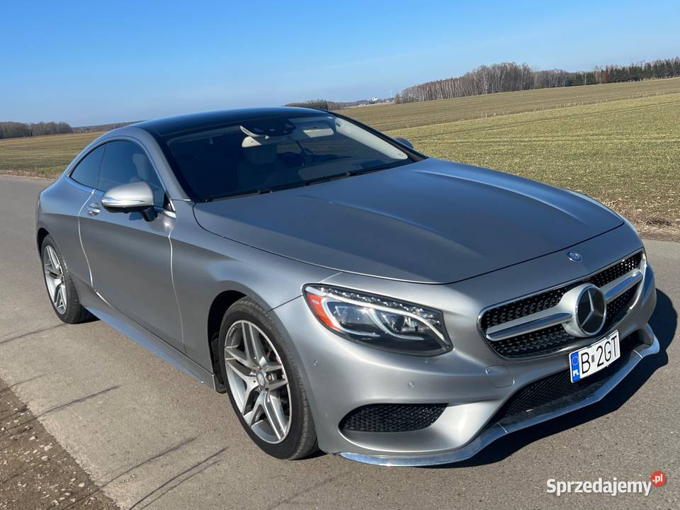 MercedesBenz Klasa S coupe 550 4Matic 7GTRONIC benzyna Białystok