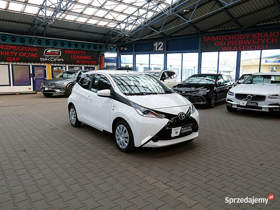 Toyota Aygo 48 5Drzwi LEDTempomat GWARANCJA 1WŁ immobilizer Mysłowice