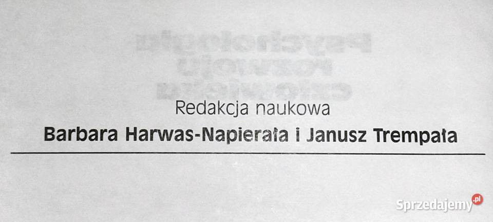 Psychologia rozwoju człowieka Tom 2 B Chełm