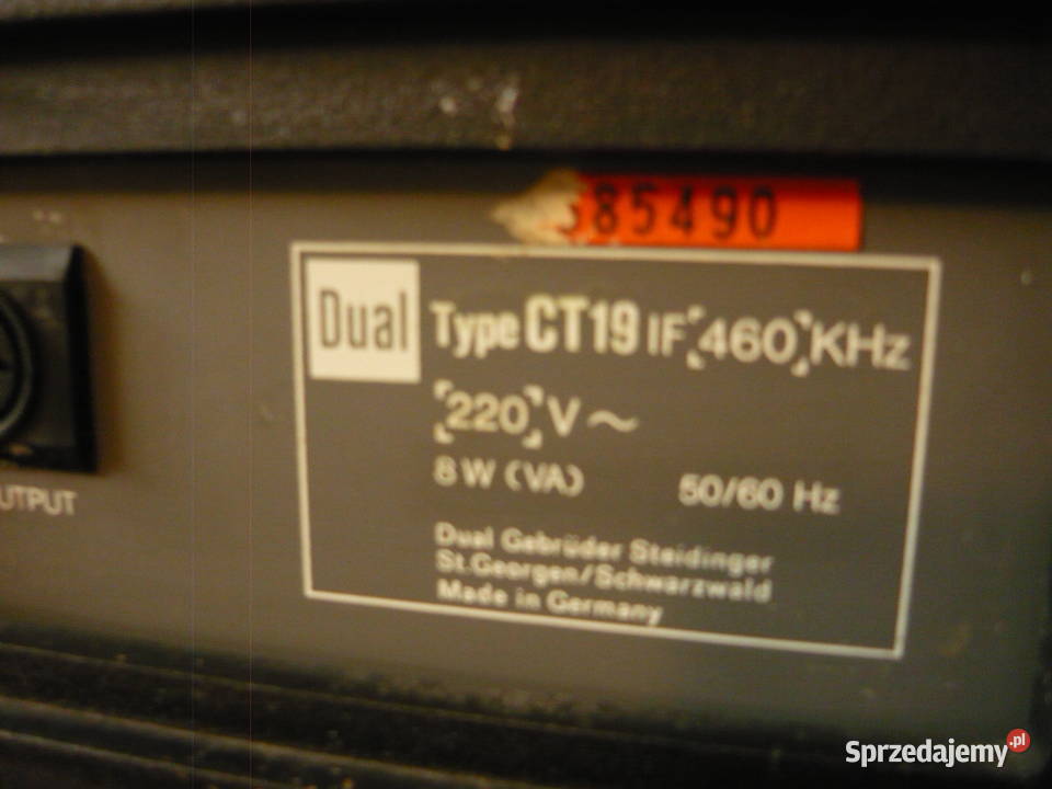 Wzmacniacz i tuner Dual klasyk lata 70teŁadny i Wrocław