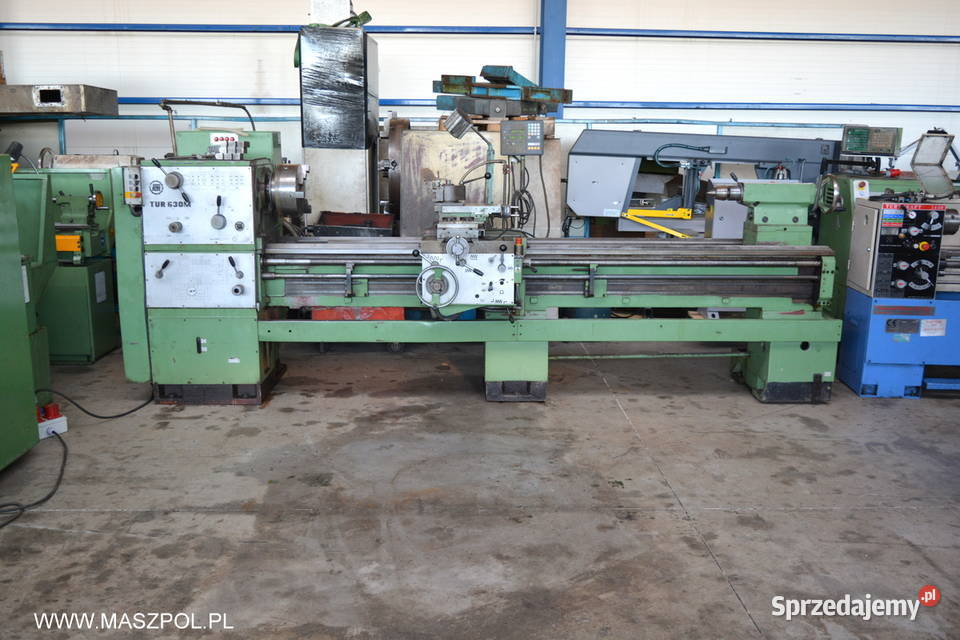 Tokarka uniwersalna TUR 630 M x 2500 mm FAT Głowno