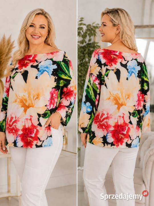 BLUZKA ELASTYCZNA kolorowa 23XL BIUST 140 Pątnów