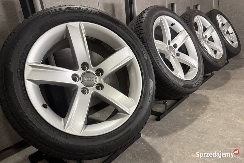 17 Audi A5 A4 b8 b9 felgi koła komplet z oponami wielkopolskie Lubasz sprzedam