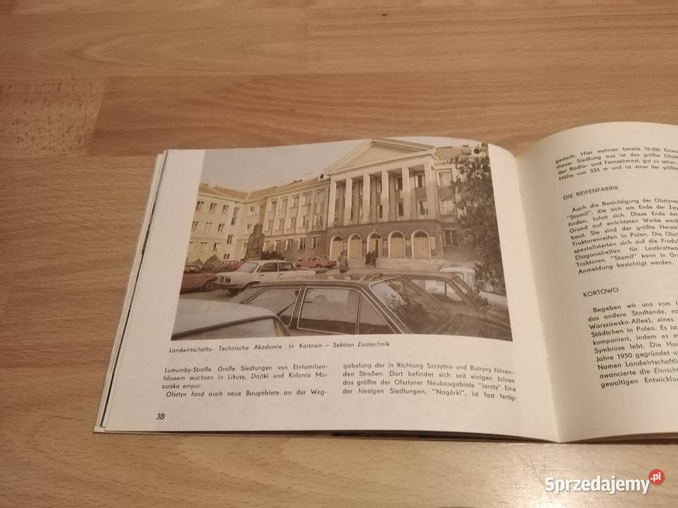 Przewodnik Album Olsztyn Ladt Ein 1980 Rok wydania 1980 Wałbrzych sprzedam