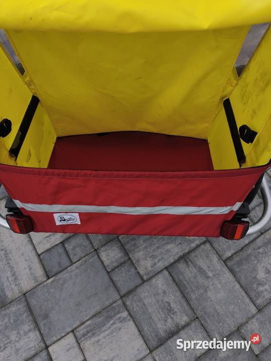 Przyczepka rowerowa 2 dzieci Części i akcesoria mazowieckie