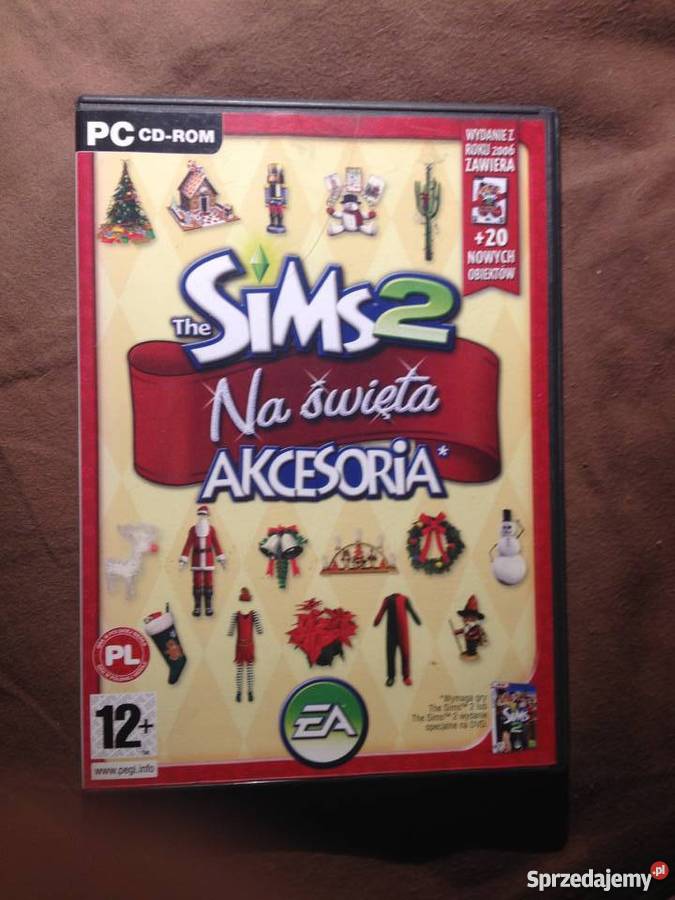 The sims 2 moda z hm akcesoria na święta Śrem