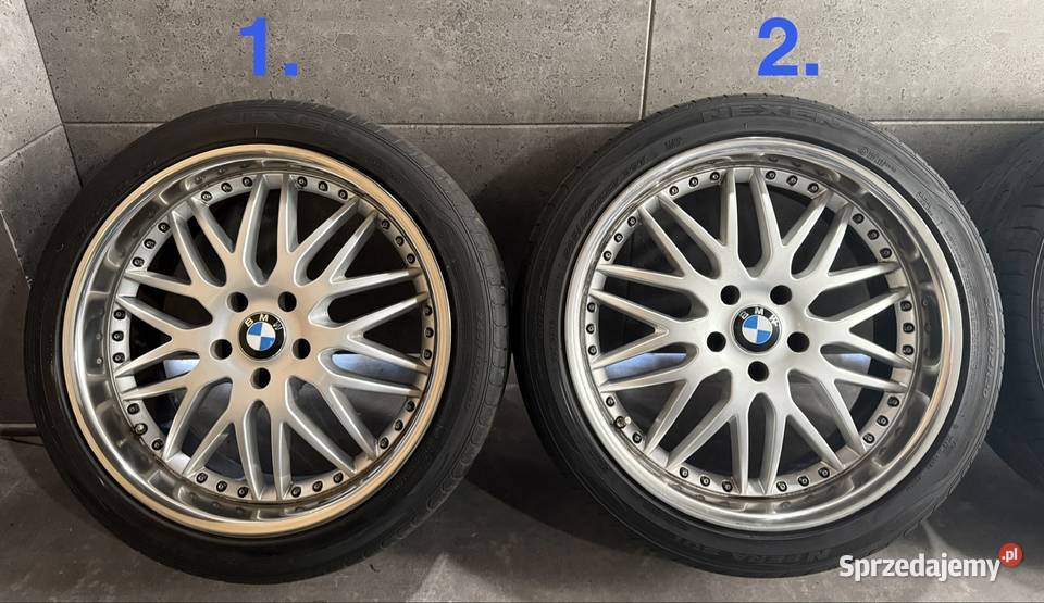 20 BMW e38 e38 e60 e61 e65 z rantem 5x120 ET15 Lubasz
