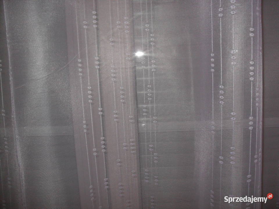 gotowa firana żakardowa wys300 x 180 dolnośląskie Wrocław sprzedam