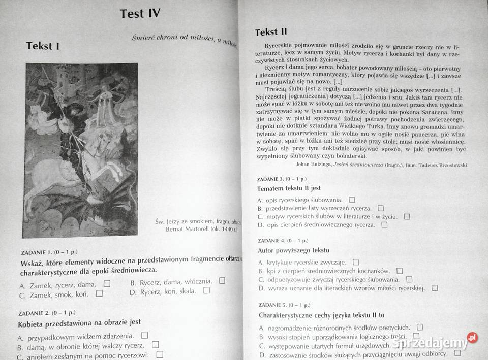 Testy gimnazjalisty Egzamin humanistyczny Rok wydania 2006 Chełm