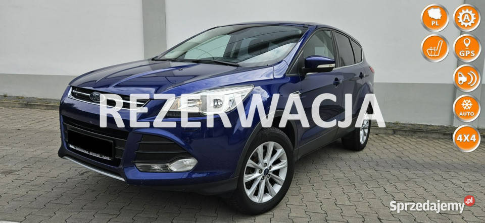 Ford Kuga 4x4 Nawigacja El klapa Orgprzebieg II Rybnik