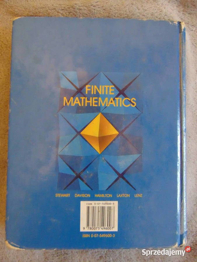 Finite Mathematics A J Stewart Lublin sprzedam