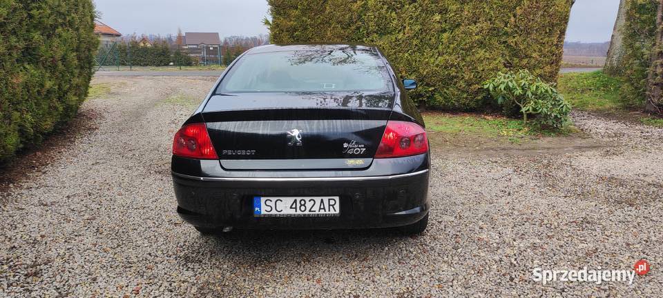 Peugeot 407 2009r 16 HDI bogate wyposażenie centralny zamek Kończyce Wielkie