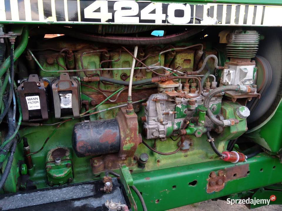 ciągnik john deere 4240 200 4x4 raty Wspomaganie kierownicy Probostwo Górne