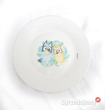 bluey talerzyk dziecibajkowy talerz chłopca Bydgoszcz