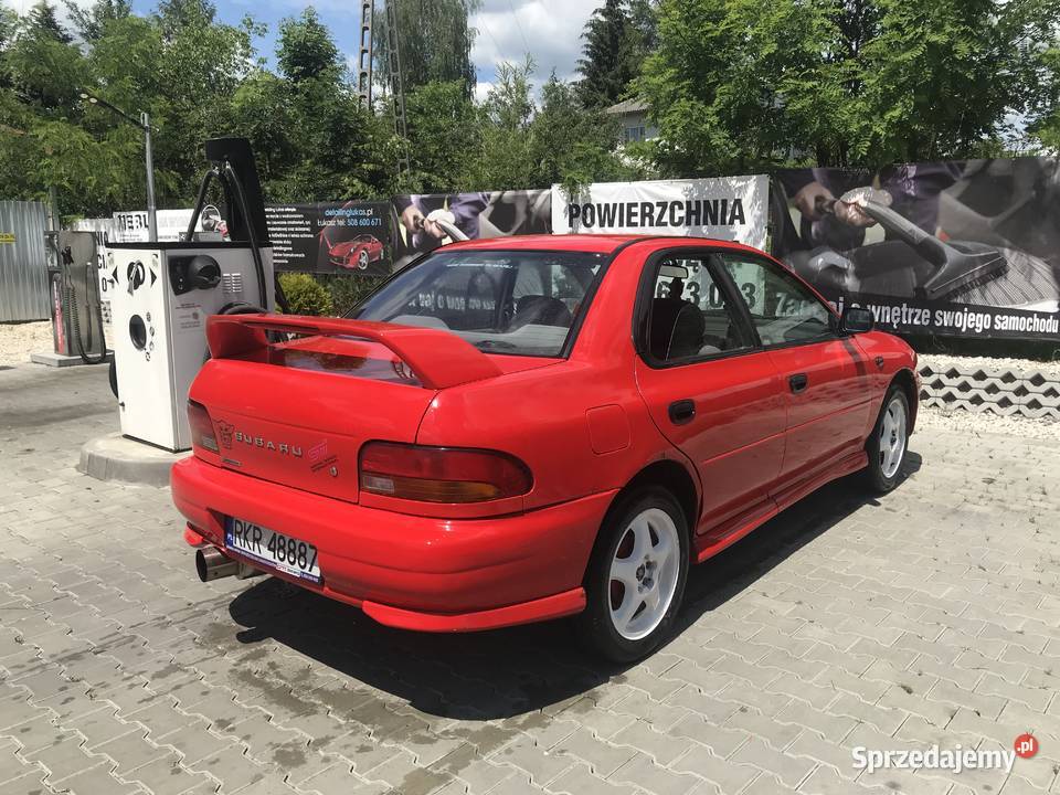 SUBARU IMPREZA 16 LPG 4X4 Rok produkcji 1996 Impreza