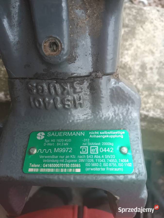 Zaczep górny fendt kujawsko-pomorskie Grudziądz