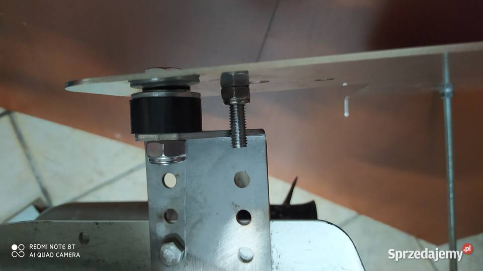 Duży ster na silnik zaburtowy podwójny płetwa