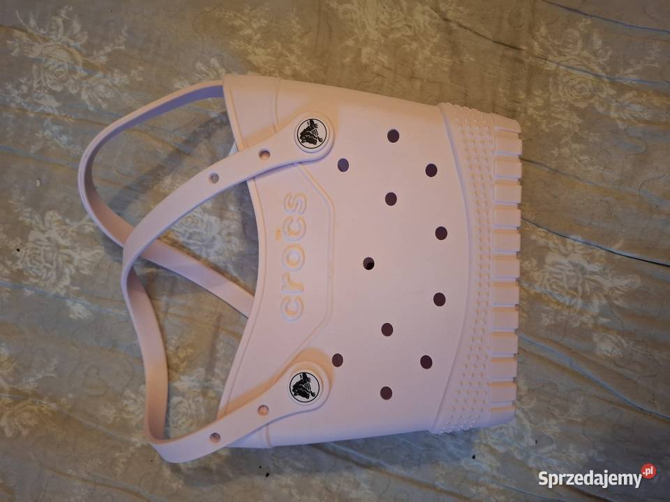 Mała torebka crocs pudrowy róż podkarpackie Rzeszów sprzedam