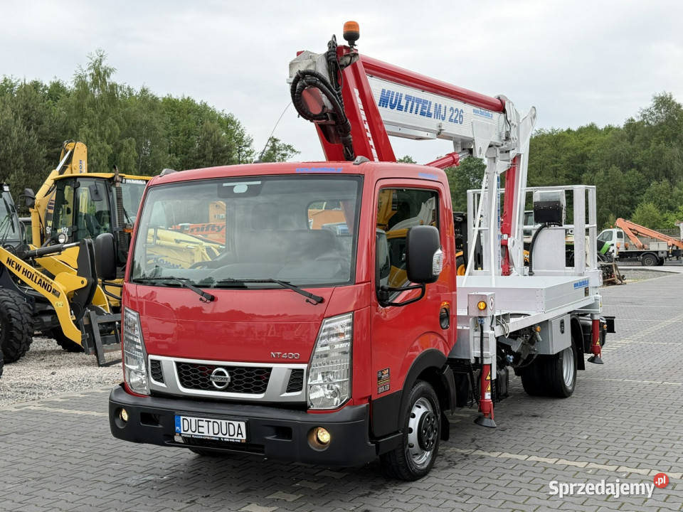 Nissan Cabstar Podnośnik Koszowy 226m Zwyżka Nissan świętokrzyskie Widełki