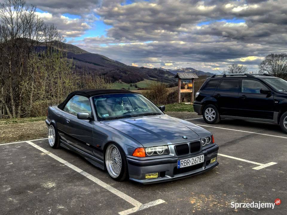 Bmw E36 Cabrio skórzana tapicerka Seria 3 Turze Pole