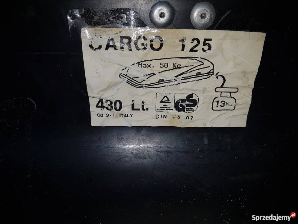 Box dachowy Inter Pack Cargo 125 Warszawa