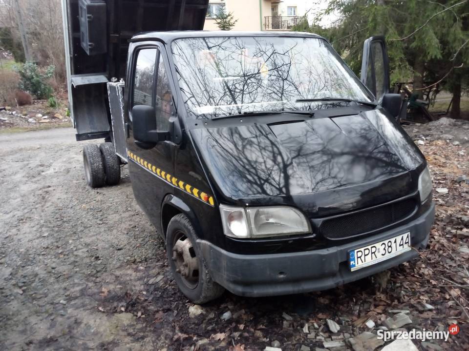 Transit wywrotka laweta