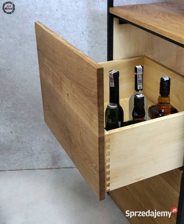 Regał loftowy z szufladami Szafy, regały, półki Nowy Sącz